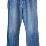 KHAITE  Danielle Jeans Women's 31 Straight Leg Denim Medium Wash Blue High Rise Photo 0