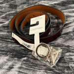 Calvin Klein  Women’s Reverse Brown Leather Belt Size XL Photo 0