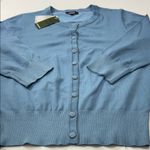Premise  Sky Blue Knit Top Photo 5