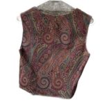 Vintage Juliana Collezioni size 10 jacquard fabric tank top Green Photo 1