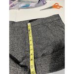 Talbots  Woman’s Size 6 Black gray wool lined belt looped pants Business Career. Photo 9