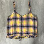 Heartloom  • tartan plaid cropped tank top Photo 1