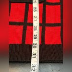 Mud Pie  Red Black Windowpane Everly Bow Tunic Ruby Large (12/14) NWT Photo 12