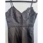 Minuet Black Lace Detail Sleeveless Dress Midi Large NWT Photo 1