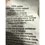 Boohoo Blue BANDANNA SPLICED DENIM OVERSHIRT Jacket Women's Size 4 Photo 6