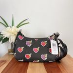 Coach NWT Teri Shoulder Bag and Snap Wallet With Heart Bolt Print Photo 2