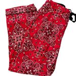 PJ Salvage Long Sleeve Top & Paisley Pants Pajama Set, Large, NWOT Black Photo 2