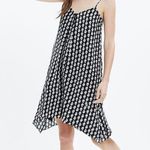Madewell Silk Trapeze Cami Dress in Bloomstamp Photo 0