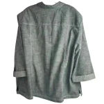 Alfred Dunner  Women's Plus Size 24W Gray Jacket w/ Pockets & Roll-Up Sleeves Photo 1