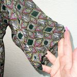 WAYF  Patterned 100% Polyester High Low Blouse Photo 2