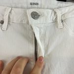 Hudson White Flare Denim Jeans Size 27 Photo 6