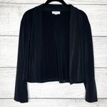 Calvin Klein  Black Long Sleeve Open Front Shrug 
Jacket Size XL Photo 2