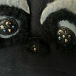 Coach : Navy Blue sweatshirt- Raccoon Design- Leather & Shearling- XS Photo 10