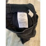Madewell Rigid Denim A-Line Mini Skirt (Black) 28 Photo 5