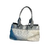 Coach  Gray Penelope Signature Tote Bag Photo 1