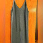 Sleeveless Sweater Dress Blue Sweater Dress Womens L Size L Photo 2