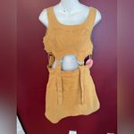 Azura cutout denim dress Gold Photo 1