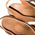 Ariat Brown Leather Wedge Sandals Shoes size 8.5 Photo 8