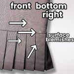 Tahari Arthur S. Levine Pleated Hem Black Pencil Skirt 12❗️FLAWED❗️ Photo 9