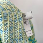 Maaji NEW Clarissa Reversible Smocked Puff Sleeve Ruffle Mini Dress Blue Floral Photo 6