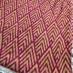 Unbranded Women's Lightweight Geometric Infinity Neck Scarf Magenta Pink Brown Photo 3