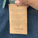L.L. Bean Women's Straight Leg Jeans in Deep Blue New With Tags Size 12 Photo 8