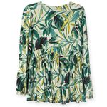 Torrid  womens size 0(10) textured Knit Surplice Puff Sleeve Babydoll Top v neck Photo 11