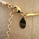 Nolan Miller Gold Tone Snake Chain choker Necklace Photo 3