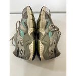 APEX Women Running Shoes Gray Teal Lace Up Athletic Sneakers Size 8 Silver Photo 6