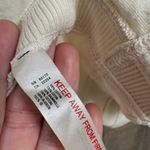 Free People  Movement Radiate Love Boho Ivory Long Sleeve Thinner Large Top Photo 5