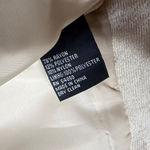 Kasper Vintage  Women's 2 Piece Dress Set Jacket Dress Gold Metallic Sheen Size 4 Photo 10