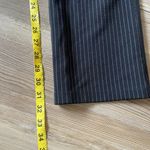 Betabrand Womens S Straight Leg Yoga Dress Pants Pull on Black Striped Comfort Photo 6