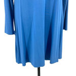 Betabrand Sweatshirt Jersey Travel Long Sleeve Dress Blue Size Medium Photo 8
