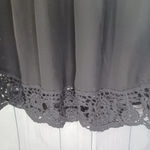 L'af' & Faire sheer and lace batwing shirt Black Photo 2