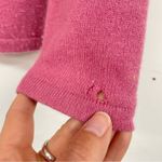 Charter Club Pink Cashmere Turtleneck Sweater Womens S Barbie Long Sleeve Damage Photo 1