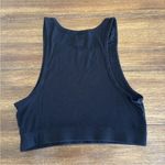 Victoria's Secret Victoria Secret Women Top Small Black Cropped Ribbed Racerback Tank Bralette Photo 8