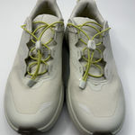 HOKA Transport Shoes Womens 8.5 Beige Lime Quick Lace Vibram Sole White Photo 0