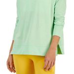 Ideology NWT mint green women’s active solid crewneck top sz M  Photo 1