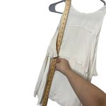 Ramy Brook  White 100% Silk Penelope Cold-Shoulder Tie Sleeve Top Women's Small Photo 9