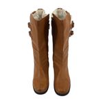 Sorel  Hoonah Women Tan Leather Knee Boots 10.5 Thinsulate NL1524-257 Warm Lining Photo 6