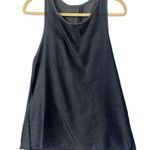 Lululemon  “All tied up” open back tank top blue denim Photo 0