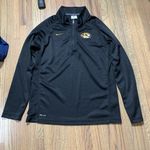 Nike mizzou university of Missouri 1/4 zip large black Photo 0