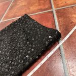 CALZEDONIA Black Sequin Elastic Waistband Wide Leg Pants Size Small Photo 7