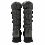 Aqua Stop Mongoose Winter Boots Faux Fur Lined Side Zipper Gray Size 7 Photo 3