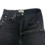 AGOLDE  Pinch Waist Skinny Jeans Washed Black Denim High Rise Ankle Size 26 Photo 7