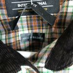 Barbour NEW International Plaid Slim Fit Snap Button Front Shirt Women's Sz US 6 Photo 6