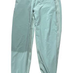 Athleta Trekkie Jogger Pants Women's Size 12 Tall Green Elastic Waist Zip Pocket Photo 0