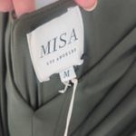 MISA Los Angeles NWT Leza Gathered Maxi Dress Gown in Green Size M NEW Photo 10