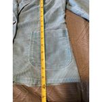 Faded Glory Vintage Faded‎ Glory women's Medium 8-10 corduroy blazer blue collar 2 buttons Photo 5