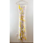 Yumi Kim  Rush Hour Wrap Maxi Dress in Bora Bora Floral Yellow Medium Photo 1